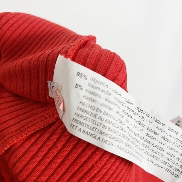 ZARA halter ribbed romper short jumpsuit NWT - Picture 6 of 7